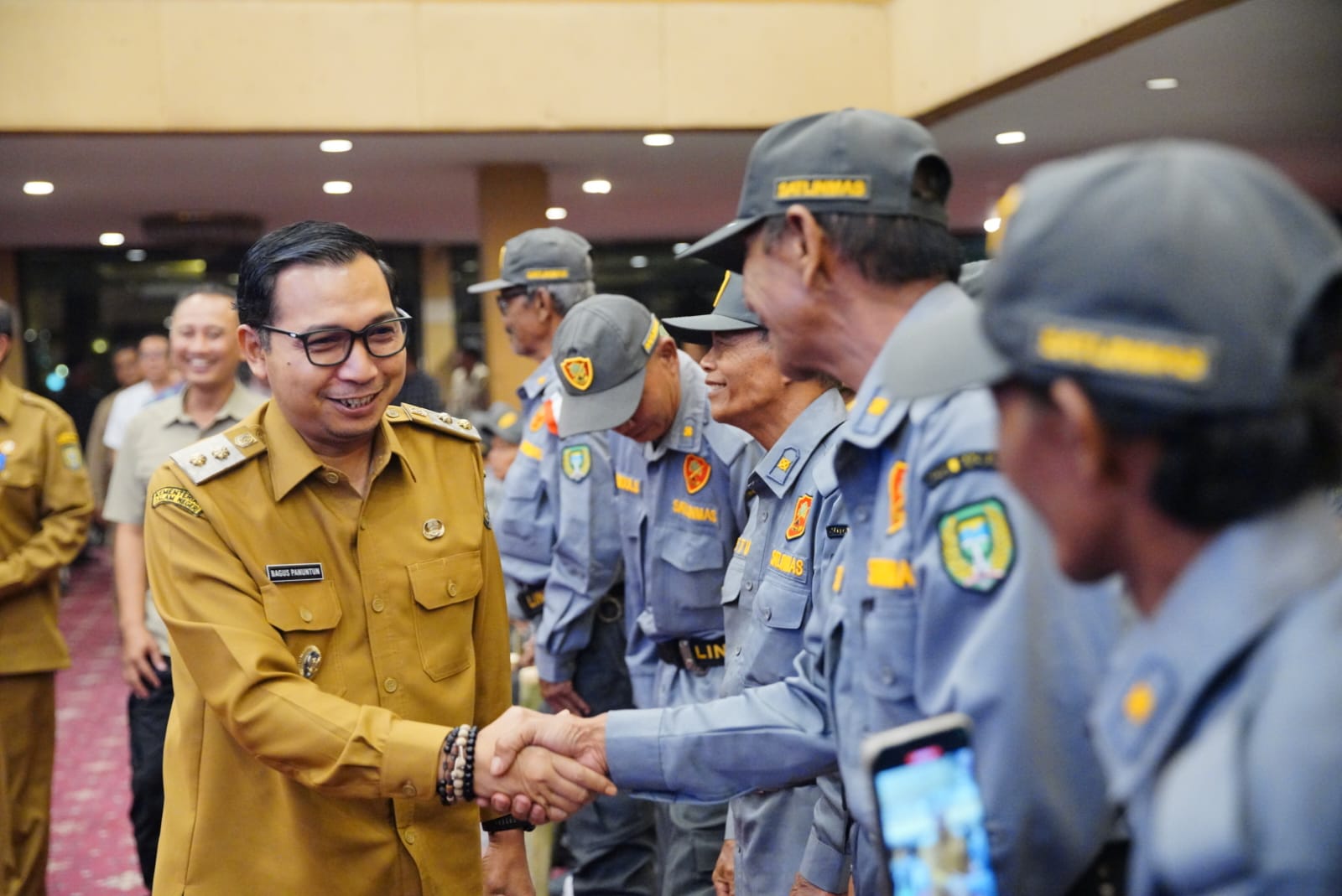 Tak Hanya TNI-Polri, Linmas Jadi Kunci Keamanan Kota Madiun